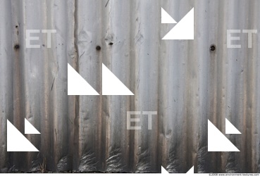 Dirty Corrugated Plates Metal