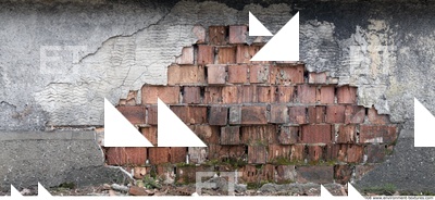 Wall Bricks Damaged