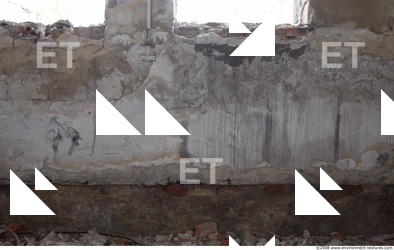 Walls Plaster Damaged