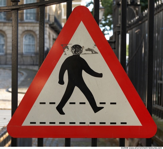 Pedestrians Traffic Signs