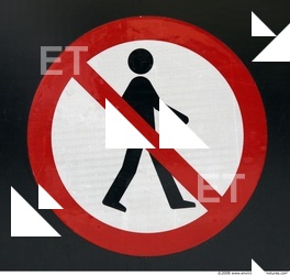 Pedestrians Traffic Signs