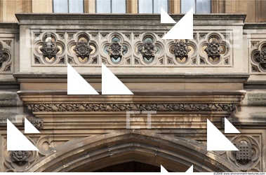 Photo Texture of Building Balcony