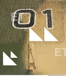 Letter and Numbers Sign