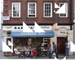 Photo Texture of Building Shop