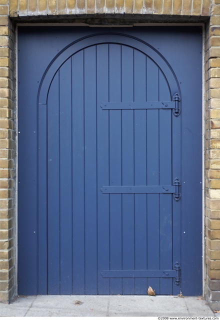 Single New Wooden Doors