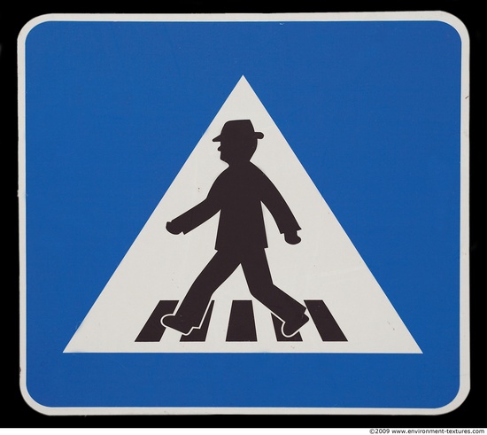 Pedestrians Traffic Signs