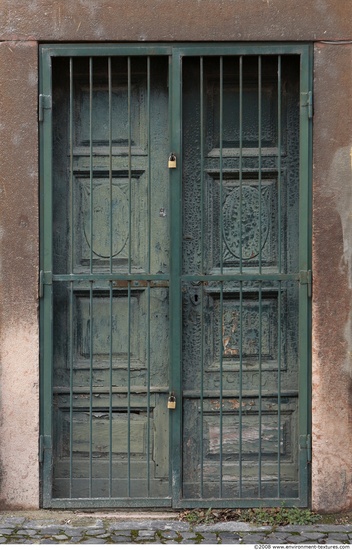 Double Wooden Doors