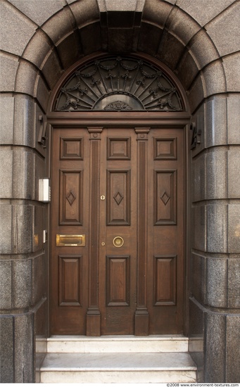 Single Old Wooden Doors