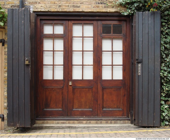 Double Wooden Doors