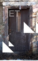 Single Old Wooden Doors