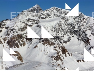Photo Texture of Background Snowy Mountains