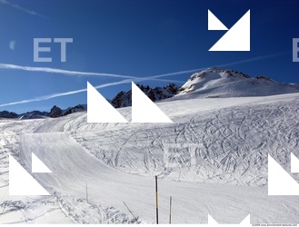 Photo Texture of Background Snowy Mountains