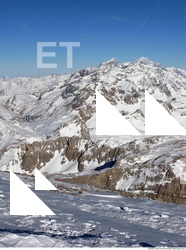 Photo Texture of Background Snowy Mountains