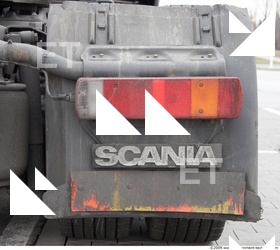 Photo Texture of Taillights Truck