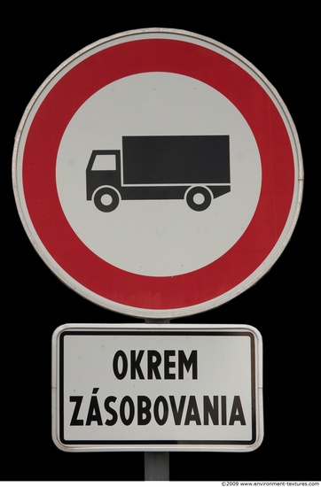 Prohibition Traffic Signs