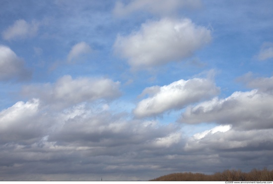 Blue Clouded Skies