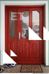Single New Wooden Doors