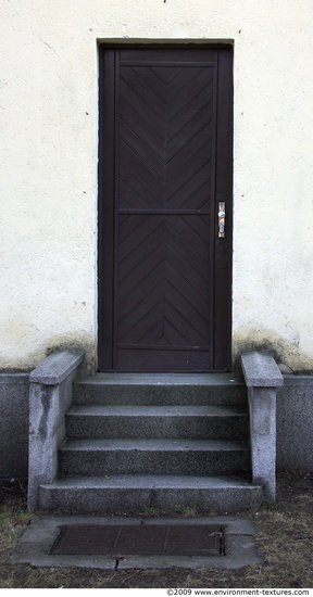 Single Old Wooden Doors