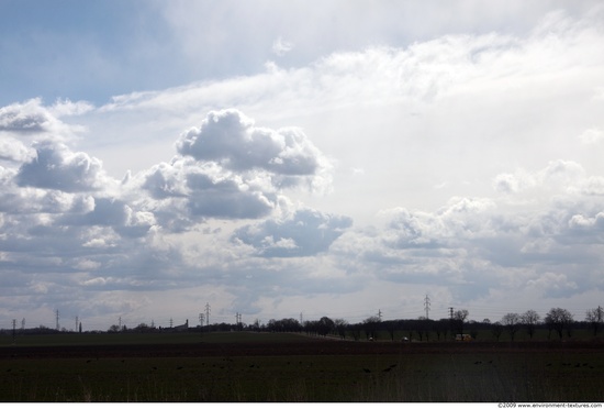 Blue Clouded Skies