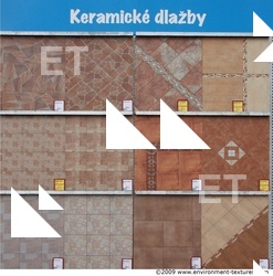 Photo Texture of Patterned Tiles