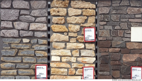 Various Walls Stones