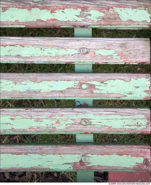 Painted Planks Wood