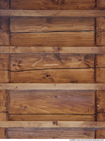 Beamed Planks Wood