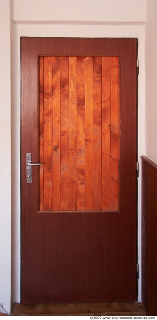 Single Old Wooden Doors