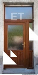 Single New Wooden Doors