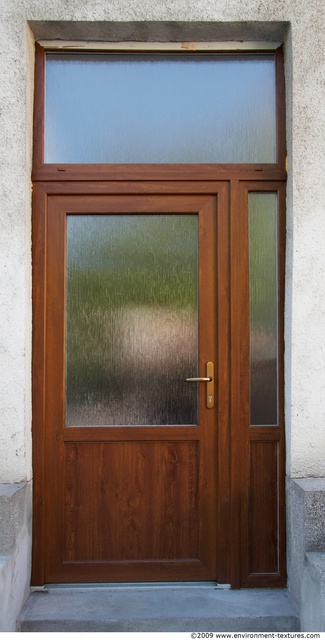 Single New Wooden Doors