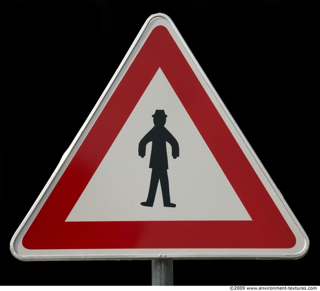 Pedestrians Traffic Signs