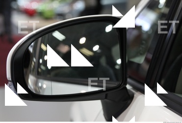 Photo Texture of Rearview Mirror