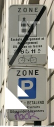 Parking Traffic Signs