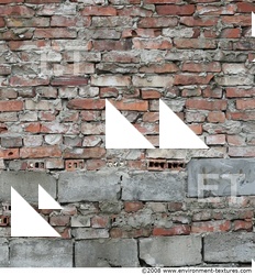Wall Bricks Damaged