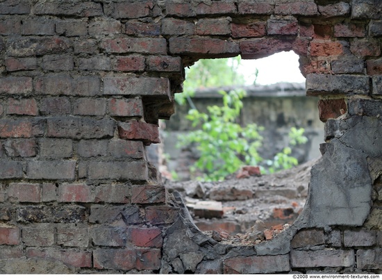 Wall Bricks Damaged