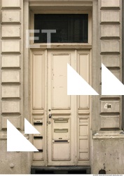 Single Old Wooden Doors