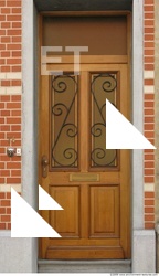 Single Old Wooden Doors