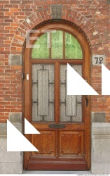 Single Old Wooden Doors