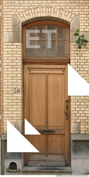 Single Old Wooden Doors