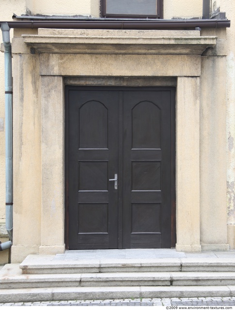 Double Wooden Doors