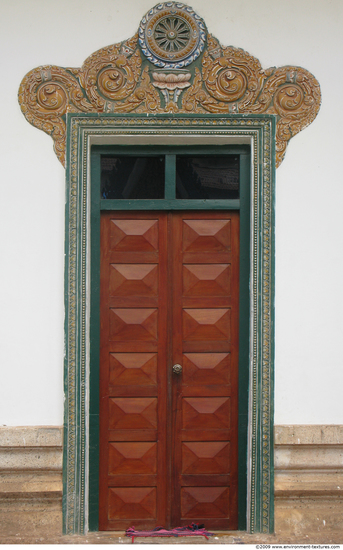 Double Wooden Doors