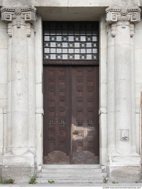 Double Wooden Doors