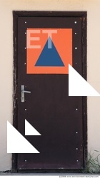 Single Old Wooden Doors