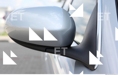 Photo Texture of Rearview Mirror