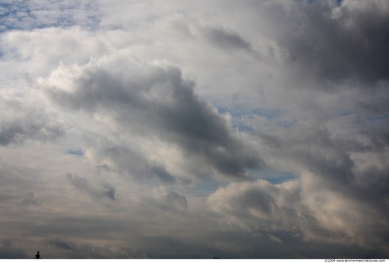 Blue Clouded Skies