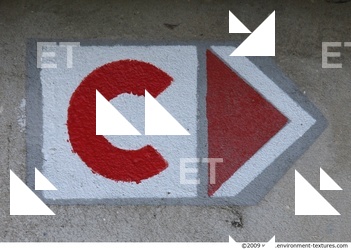 Letter and Numbers Sign