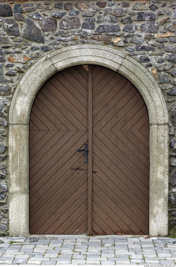 Double Wooden Doors