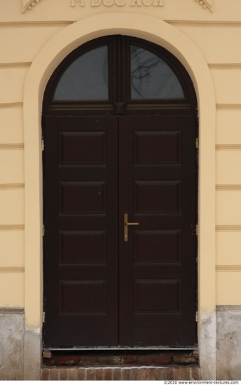 Double Wooden Doors