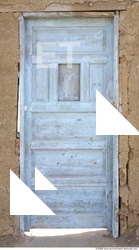 Single Old Wooden Doors