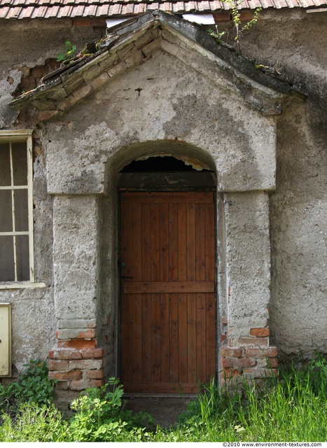 Single Old Wooden Doors